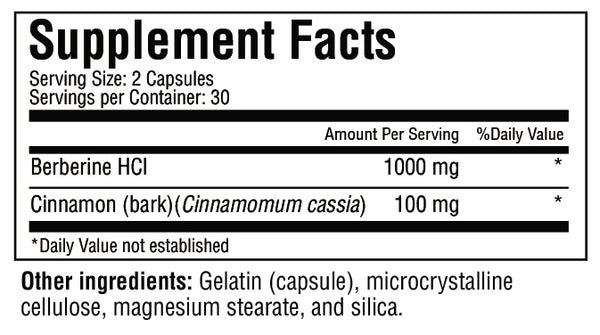 Berberine with Cinnamon by HerbScience®